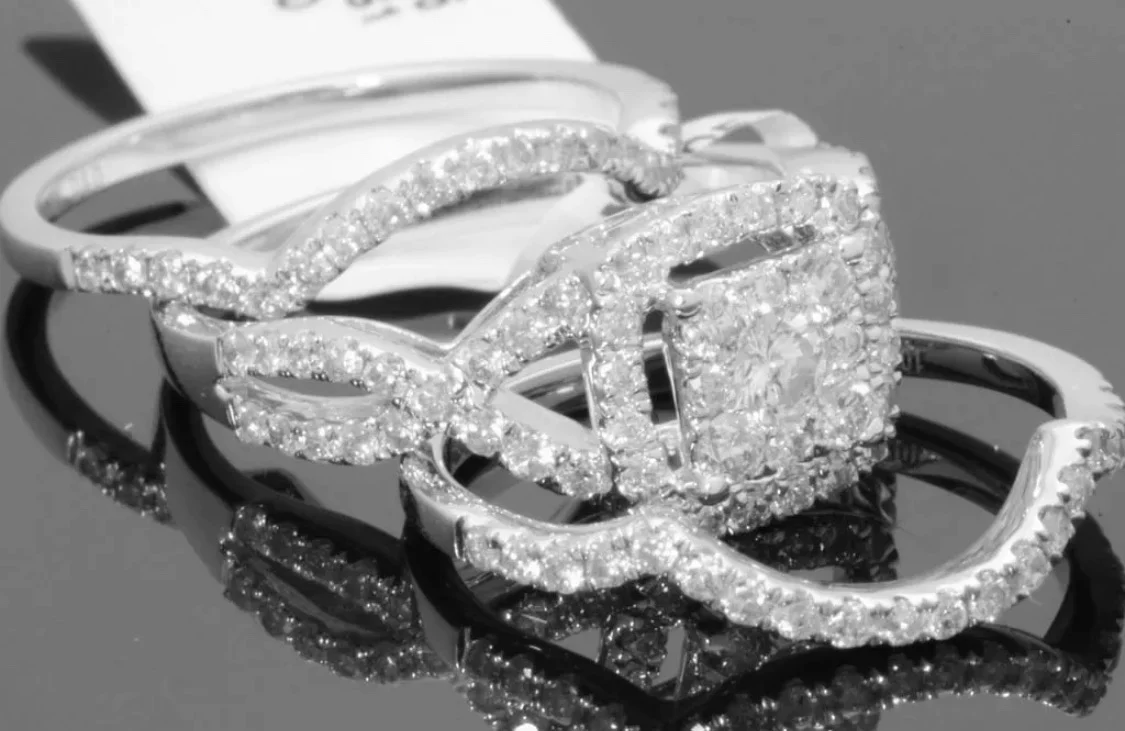 925 Sterling Silver Rings Women Luxury | Real Sterling 925 Diamond Rings  Women - Rings - Aliexpress